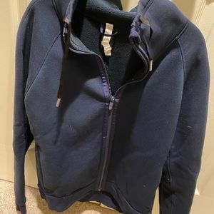 Lululemon navy blue scuba full zip